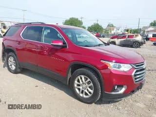 ✅ 2019 Chevrolet Traverse LT • VIN: 1GNEVHKW8KJ141247 • Lot: 42872355. Wystawiony na IAAI z przebiegiem 104 324 mil. Bezpłatny archiwum sprzedaży aukcyjnych z USA i szczegółowy raport historii pojazdu na DreamBid. Zdjęcie 1.