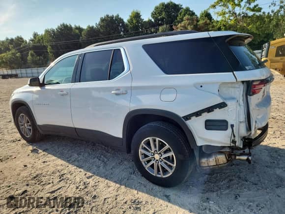 2024 Chevrolet Traverse LT Cloth с VIN 1GNESVKW8RJ130752, выставлен на аукционе Copart как лот 65315105 с пробегом 26 096 миль миль и Списание • Salvage title. История ставок и продаж доступна на DreamBid. Изображение 2.