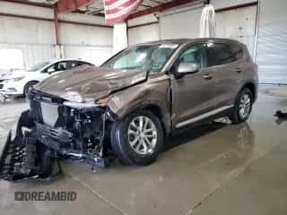 2020 Hyundai Santa Fe SEL with VIN 5NMS3CAD5LH208429, listed as a Copart auction lot 86799865 with Not provided miles and Salvage title. Bid and sale history available at DreamBid. Image 1.