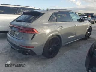 ✅ 2024 Audi RS Q8 • VIN: WU1ARBF11RD000488 • Lot: 74937104. Listed on Copart with Not provided. Free auction sales archive from the USA and detailed vehicle history report at DreamBid. Image 3.