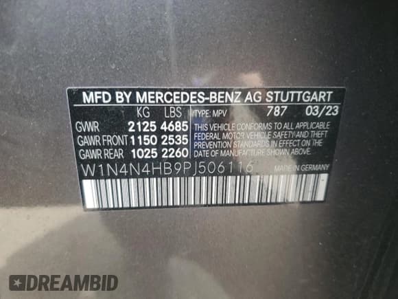 ✅ 2023 Mercedes-Benz GLA 250 • VIN: W1N4N4HB9PJ506116 • Лот: 56649945. Опубликован ранее на Copart с пробегом 25 356 миль. Бесплатный доступ к архиву аукционных продаж из США и подробный отчёт об истории автомобиля на DreamBid. Изображение 14.