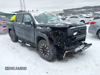 ✅ 2023 Nissan Frontier SV • VIN: 1N6ED1EK4PN663639 • Lot: 41269049. Listed on IAAI with 16,829 mi. Free auction sales archive from the USA and detailed vehicle history report at DreamBid. Image 1.
