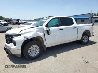 ✅ 2024 Chevrolet Silverado 1500 Work Truck • VIN: 1GCPAAEK9RZ332961 • Lot: 65350155. Listed on Copart with Not provided. Free auction sales archive from the USA and detailed vehicle history report at DreamBid. Image 1.