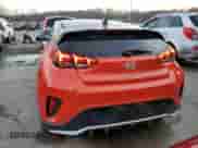 2019 Hyundai Veloster Turbo with VIN KMHTH6AB3KU011350, listed as a Copart auction lot 86561184 with 95,757 mi miles and Salvage title. Bid and sale history available at DreamBid. Image 6.