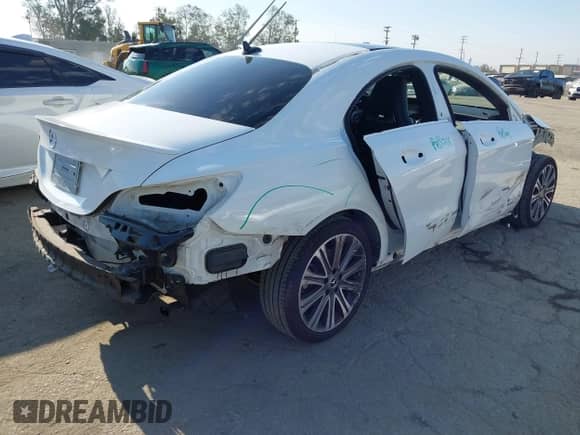 2019 Mercedes-Benz CLA 250 with VIN WDDSJ4EB9KN729245, listed as a IAAI auction lot 42765811 with 86,117 mi miles and . Bid and sale history available at DreamBid. Image 4.