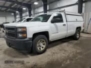 ✅ 2015 Chevrolet Silverado 1500 LS • VIN: 1GCNCPEH5FZ378713 • Лот: 85030294. Опубликован ранее на Copart с пробегом 252 808 миль. Бесплатный доступ к архиву аукционных продаж из США и подробный отчёт об истории автомобиля на DreamBid. Изображение 1.