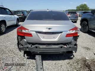 2012 Hyundai Genesis 3.8L with VIN KMHGC4DD2CU152509, listed as a Copart auction lot 56968094 with 160,433 mi miles and Salvage title. Bid and sale history available at DreamBid. Image 6.