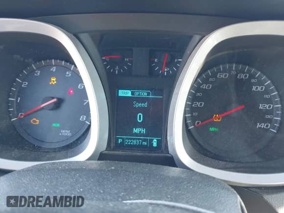 2015 Chevrolet Equinox LT z VIN 2GNALBEK7F6136778, wystawiony jako IAAI lot #43462651 z przebiegiem 222 837 mil mil oraz . Historia ofert i sprzedaży dostępna na DreamBid. Obrazek 7.