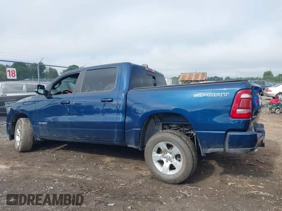 ✅ 2021 Ram 1500 Big Horn • VIN: 1C6SRFFTXMN716908 • Lot: 43039373. Listed on IAAI with 99,489 mi. Free auction sales archive from the USA and detailed vehicle history report at DreamBid. Image 14.