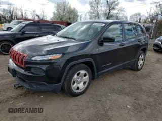 ✅ 2016 Jeep Cherokee Sport • VIN: 1C4PJLAB9GW114048 • Lot: 51406855. Listed on Copart with 119,707 mi. Free auction sales archive from the USA and detailed vehicle history report at DreamBid. Image 1.