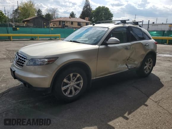 ✅ 2008 Infiniti FX • VIN: JNRAS08W38X209694 • Lot: 81443955. Listed on Copart with 104,156 mi. Free auction sales archive from the USA and detailed vehicle history report at DreamBid. Image 1.