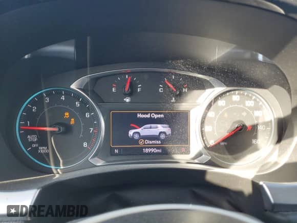 2021 Chevrolet Traverse Premier с VIN 1GNEVKKW8MJ139126, выставлен на аукционе Copart как лот 80166995 с пробегом 18 990 миль миль и Списание • Salvage title. История ставок и продаж доступна на DreamBid. Изображение 9.