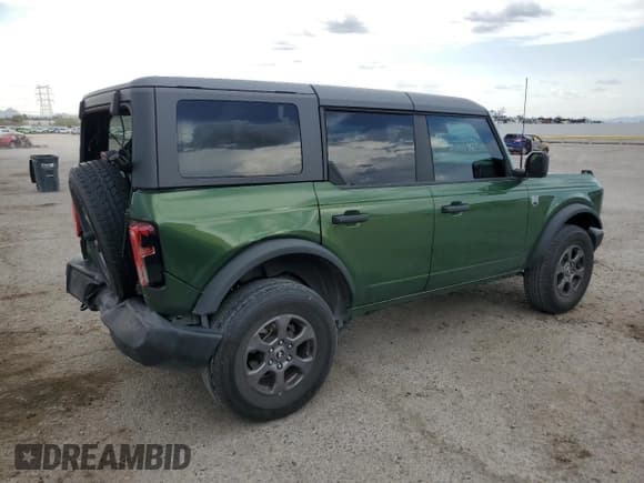 ✅ 2022 Ford Bronco • VIN: 1FMDE5BH7NLB15005 • Lot: 65245515. Listed on Copart with 33,033 mi. Free auction sales archive from the USA and detailed vehicle history report at DreamBid. Image 3.