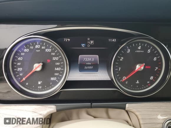 ✅ 2019 Mercedes-Benz E 450 • VIN: WDD1K6HB9KF082663 • Lot: 89829695. Listed on Copart with 56,989 mi. Free auction sales archive from the USA and detailed vehicle history report at DreamBid. Image 9.