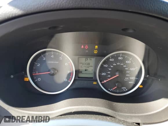 2014 Subaru Forester 2.5i with VIN JF2SJAAC6EH458558, listed as a Copart auction lot 86837085 with 151,432 mi miles and Salvage title. Bid and sale history available at DreamBid. Image 9.