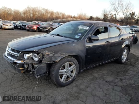 ✅ 2013 Dodge Avenger SXT • VIN: 1C3CDZCB2DN541485 • Лот: 42908075. Опубликован ранее на Copart с пробегом 141 527 миль. Бесплатный доступ к архиву аукционных продаж из США и подробный отчёт об истории автомобиля на DreamBid. Изображение 1.