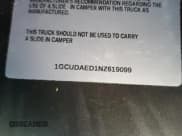 ✅ 2022 Chevrolet Silverado 1500 Work Truck • VIN: 1GCUDAED1NZ619099 • Lot: 62462925. Listed on Copart with 91,839 mi. Free auction sales archive from the USA and detailed vehicle history report at DreamBid. Image 12.