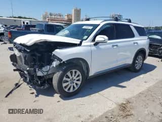 2025 Hyundai Palisade SEL z VIN KM8R2DGE9SU822507, wystawiony jako Copart lot #66956615 z przebiegiem 17 880 mil mil oraz Szkoda całkowita • Salvage title. Historia ofert i sprzedaży dostępna na DreamBid. Obrazek 1.