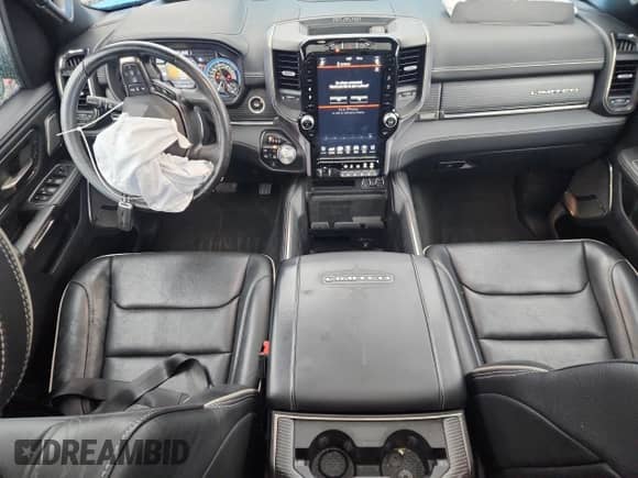 2021 Ram 1500 Limited with VIN 1C6SRFHT8MN620367, listed as a Copart auction lot 80185935 with 58,377 mi miles and Salvage title. Bid and sale history available at DreamBid. Image 8.