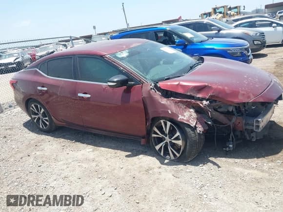 ✅ 2016 Nissan Maxima Platinum • VIN: 1N4AA6AP9GC401707 • Lot: 42760679. Listed on IAAI with 161,662 mi. Free auction sales archive from the USA and detailed vehicle history report at DreamBid. Image 14.