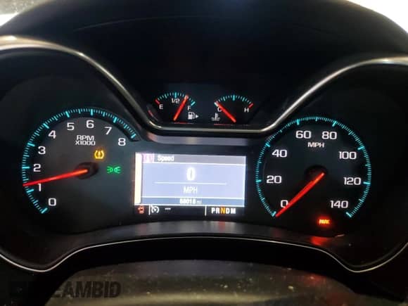 2014 Chevrolet Impala LS with VIN 1G11Y5SL6EU123294, listed as a Copart auction lot 86628715 with 58,018 mi miles and Salvage title. Bid and sale history available at DreamBid. Image 9.