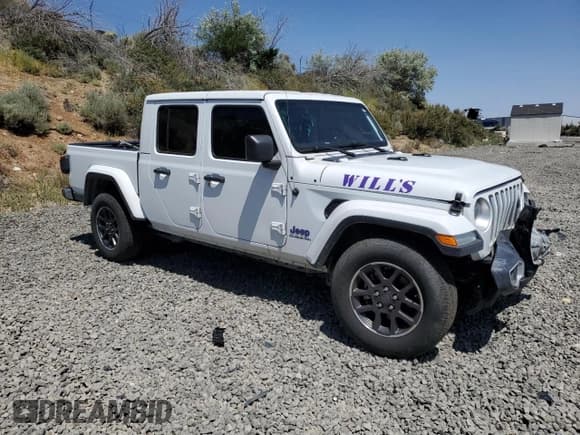 ✅ 2022 Jeep Gladiator Overland • VIN: 1C6HJTFG2NL161677 • Lot: 62773895. Wystawiony na Copart z przebiegiem 58 636 mil. Bezpłatny archiwum sprzedaży aukcyjnych z USA i szczegółowy raport historii pojazdu na DreamBid. Zdjęcie 4.