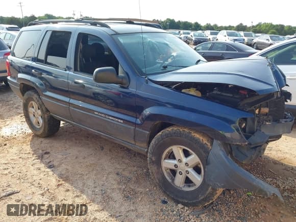✅ 2004 Jeep Grand Cherokee Laredo • VIN: 1J4GW48S04C141191 • Lot: 42380746. Listed on IAAI with Not provided. Free auction sales archive from the USA and detailed vehicle history report at DreamBid. Image 1.