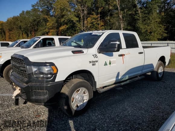 ✅ 2024 Ram 3500 Tradesman • VIN: 3C63R3GJ6RG242519 • Лот: 74437954. Опубликован ранее на Copart с пробегом Не указан. Бесплатный доступ к архиву аукционных продаж из США и подробный отчёт об истории автомобиля на DreamBid. Изображение 1.