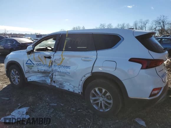 ✅ 2020 Hyundai Santa Fe SE • VIN: 5NMS2CAD2LH242489 • Lot: 36072093. Wystawiony na Copart z przebiegiem 44 441 mil. Bezpłatny archiwum sprzedaży aukcyjnych z USA i szczegółowy raport historii pojazdu na DreamBid. Zdjęcie 2.