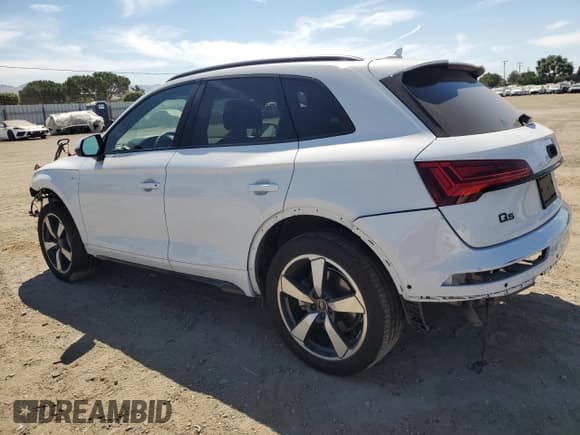 ✅ 2023 Audi Q5 S line Prestige • VIN: WA1FAAFY3P2167732 • Lot: 66558095. Wystawiony na Copart z przebiegiem 22 481 mil. Bezpłatny archiwum sprzedaży aukcyjnych z USA i szczegółowy raport historii pojazdu na DreamBid. Zdjęcie 2.