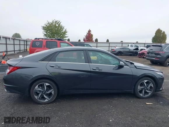 ✅ 2023 Hyundai Elantra Limited • VIN: 5NPLP4AG9PH114846 • Lot: 43574177. Listed on IAAI with Not provided. Free auction sales archive from the USA and detailed vehicle history report at DreamBid. Image 13.