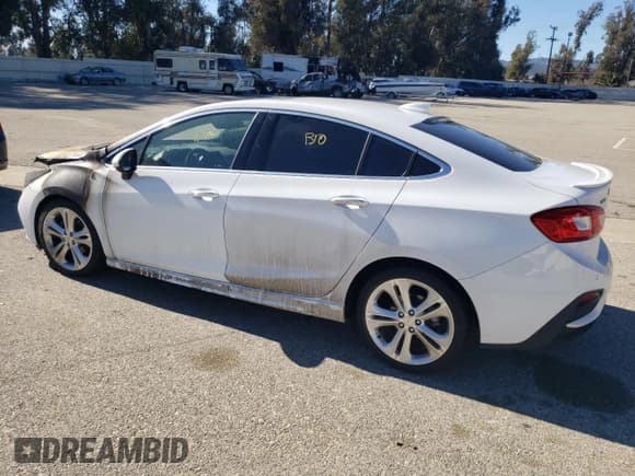 ✅ 2017 Chevrolet Cruze Premier • VIN: 1G1BF5SM3H7197665 • Lot: 40273323. Listed on Copart with Not provided. Free auction sales archive from the USA and detailed vehicle history report at DreamBid. Image 2.