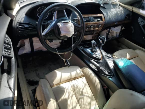 ✅ 2008 BMW 6 Series 650i • VIN: WBAEB53588CX63265 • Lot: 73681864. Listed on Copart with Not provided. Free auction sales archive from the USA and detailed vehicle history report at DreamBid. Image 8.