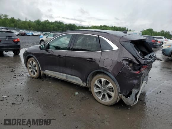 ✅ 2023 Ford Escape Platinum • VIN: 1FMCU9JZ1PUA17262 • Лот: 59888005. Опубликован ранее на Copart с пробегом 27 054 миль. Бесплатный доступ к архиву аукционных продаж из США и подробный отчёт об истории автомобиля на DreamBid. Изображение 2.