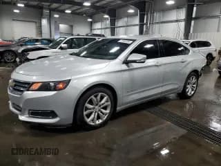 ✅ 2017 Chevrolet Impala LT • VIN: 2G1105SA7H9154058 • Лот: 72462204. Опубликован ранее на Copart с пробегом 154 247 миль. Бесплатный доступ к архиву аукционных продаж из США и подробный отчёт об истории автомобиля на DreamBid. Изображение 1.