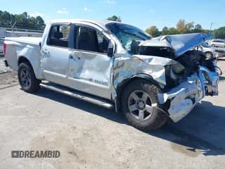 ✅ 2005 Nissan Titan SE • VIN: 1N6AA07B65N510580 • Lot: 43449704. Listed on IAAI with Not provided. Free auction sales archive from the USA and detailed vehicle history report at DreamBid. Image 1.