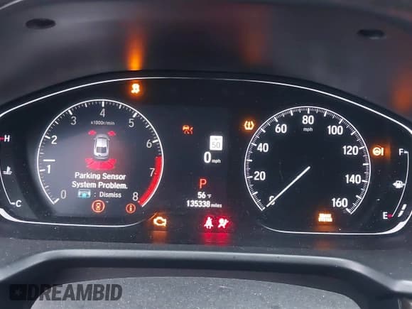 ✅ 2021 Honda Accord EX-L • VIN: 1HGCV1F51MA118440 • Lot: 43603703. Listed on IAAI with 135,338 mi. Free auction sales archive from the USA and detailed vehicle history report at DreamBid. Image 7.