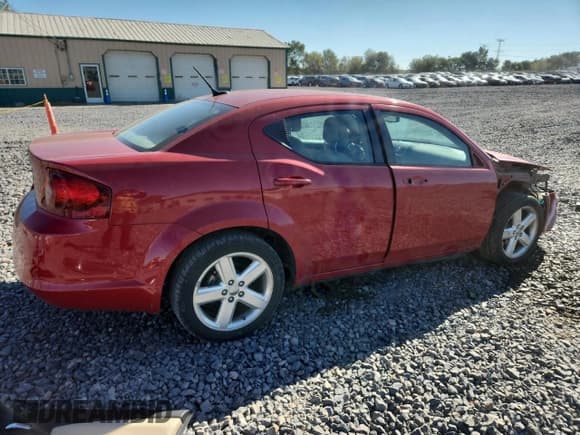 ✅ 2012 Dodge Avenger SXT • VIN: 1C3CDZCB4CN153656 • Lot: 86436165. Listed on Copart with 152,896 mi. Free auction sales archive from the USA and detailed vehicle history report at DreamBid. Image 3.