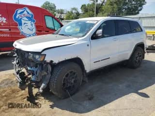2019 Jeep Grand Cherokee Trailhawk with VIN 1C4RJFLT5KC625573, listed as a Copart auction lot 71673534 with 113,232 mi miles and Salvage title. Bid and sale history available at DreamBid. Image 1.