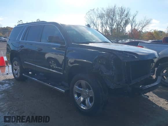 2017 Chevrolet Tahoe LT z VIN 1GNSKBKC4HR115785, wystawiony jako IAAI lot #43473656 z przebiegiem 160 271 mil mil oraz . Historia ofert i sprzedaży dostępna na DreamBid. Obrazek 1.