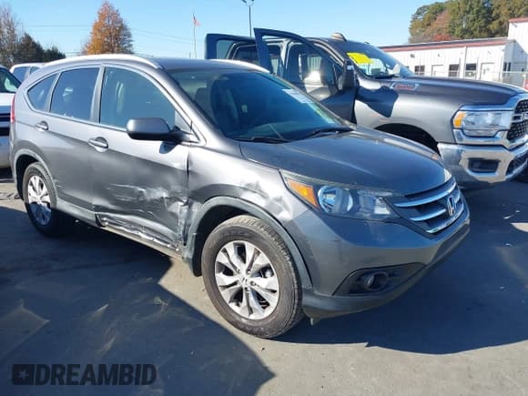 ✅ 2014 Honda CR-V EX-L • VIN: 2HKRM3H72EH517129 • Лот: 43660514. Опубликован ранее на IAAI с пробегом 125 639 миль. Бесплатный доступ к архиву аукционных продаж из США и подробный отчёт об истории автомобиля на DreamBid. Изображение 1.