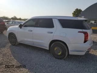 ✅ 2024 Hyundai Palisade Calligraphy • VIN: KM8R7DGE7RU675731 • Лот: 75259984. Опубликован ранее на Copart с пробегом 5 459 миль. Бесплатный доступ к архиву аукционных продаж из США и подробный отчёт об истории автомобиля на DreamBid. Изображение 2.