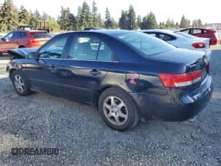 2006 Hyundai Sonata GLS с VIN 5NPEU46F56H120644, выставлен на аукционе Copart как лот 71802604 с пробегом 185 217 миль миль и Списание • Salvage title. История ставок и продаж доступна на DreamBid. Изображение 2.