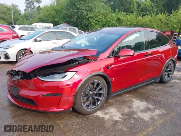 ✅ 2024 Tesla Model X • VIN: 7SAXCDE52RF433709 • Лот: 42884685. Опубликован ранее на IAAI с пробегом 16 400 миль. Бесплатный доступ к архиву аукционных продаж из США и подробный отчёт об истории автомобиля на DreamBid. Изображение 2.