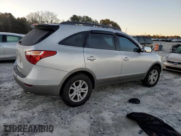 2012 Hyundai Veracruz Limited with VIN KM8NU4CC3CU198718, listed as a Copart auction lot 87111964 with 218,578 mi miles and Clean title. Bid and sale history available at DreamBid. Image 3.