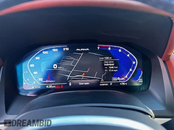 ✅ 2024 BMW 8 Series ALPINA B8 xDrive • VIN: WBAGX0C15RCN79848 • Lot: 75108124. Listed on Copart with 1,566 mi. Free auction sales archive from the USA and detailed vehicle history report at DreamBid. Image 10.