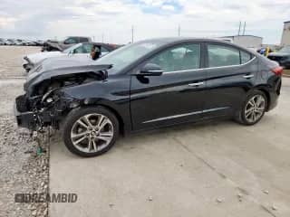 2017 Hyundai Elantra Limited z VIN 5NPD84LF1HH056075, wystawiony jako Copart lot #70145975 z przebiegiem 99 404 mil mil oraz Szkoda całkowita • Salvage title. Historia ofert i sprzedaży dostępna na DreamBid. Obrazek 1.