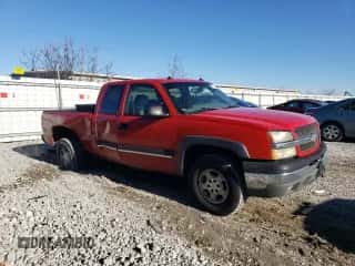 2003 Chevrolet Silverado 1500 LS z VIN 2GCEK19T431187982, wystawiony jako Copart lot #81537033 z przebiegiem 302 385 mil mil oraz Nie do naprawy • Non repairable. Historia ofert i sprzedaży dostępna na DreamBid. Obrazek 4.