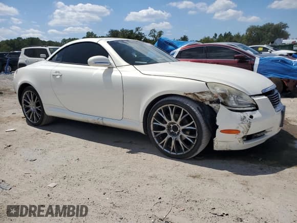 ✅ 2006 Lexus SC 430 • VIN: JTHFN48Y969006508 • Лот: 80660585. Опубликован ранее на Copart с пробегом 117 769 миль. Бесплатный доступ к архиву аукционных продаж из США и подробный отчёт об истории автомобиля на DreamBid. Изображение 4.