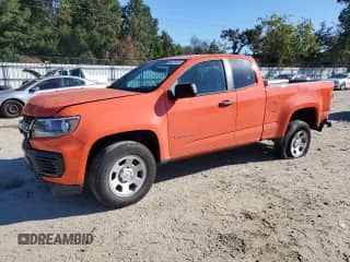 2021 Chevrolet Colorado 2WD Work Truck z VIN 1GCHSBEA1M1130461, wystawiony jako Copart lot #85273005 z przebiegiem 55 878 mil mil oraz Szkoda całkowita • Salvage title. Historia ofert i sprzedaży dostępna na DreamBid. Obrazek 1.